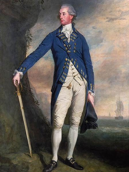 Lemuel Francis Abbott Portrait of Captain George Montagu oil painting picture